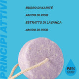 BAGNODOCCIA SOLIDO CON ESTRATTO DI LAVANDA