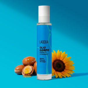 Olio corpo argan e vitamina e
