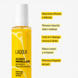 Acqua micellare bifasica multifunzione
