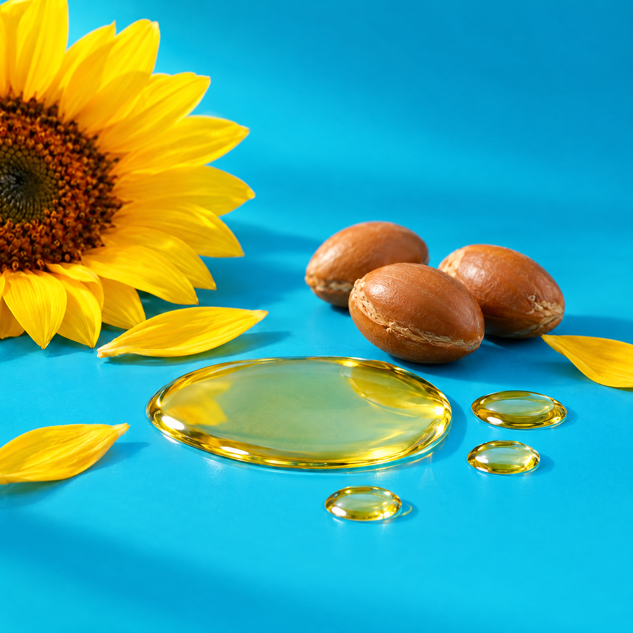 Texture dell'olio corpo elasticizzante